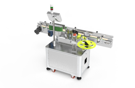 牛奶瓶不干膠貼標(biāo)機(jī)