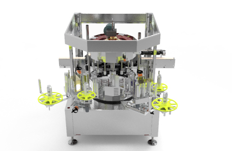 全自動回轉式不干膠貼標機-XTHZ-600J型