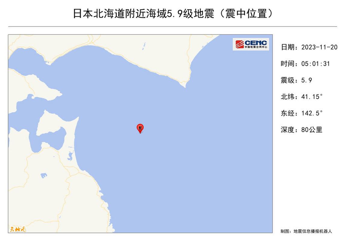 新澳门彩最快开奖记录和北海道沿岸5.9级地震与北海道沿岸5.9级地震是哪一年